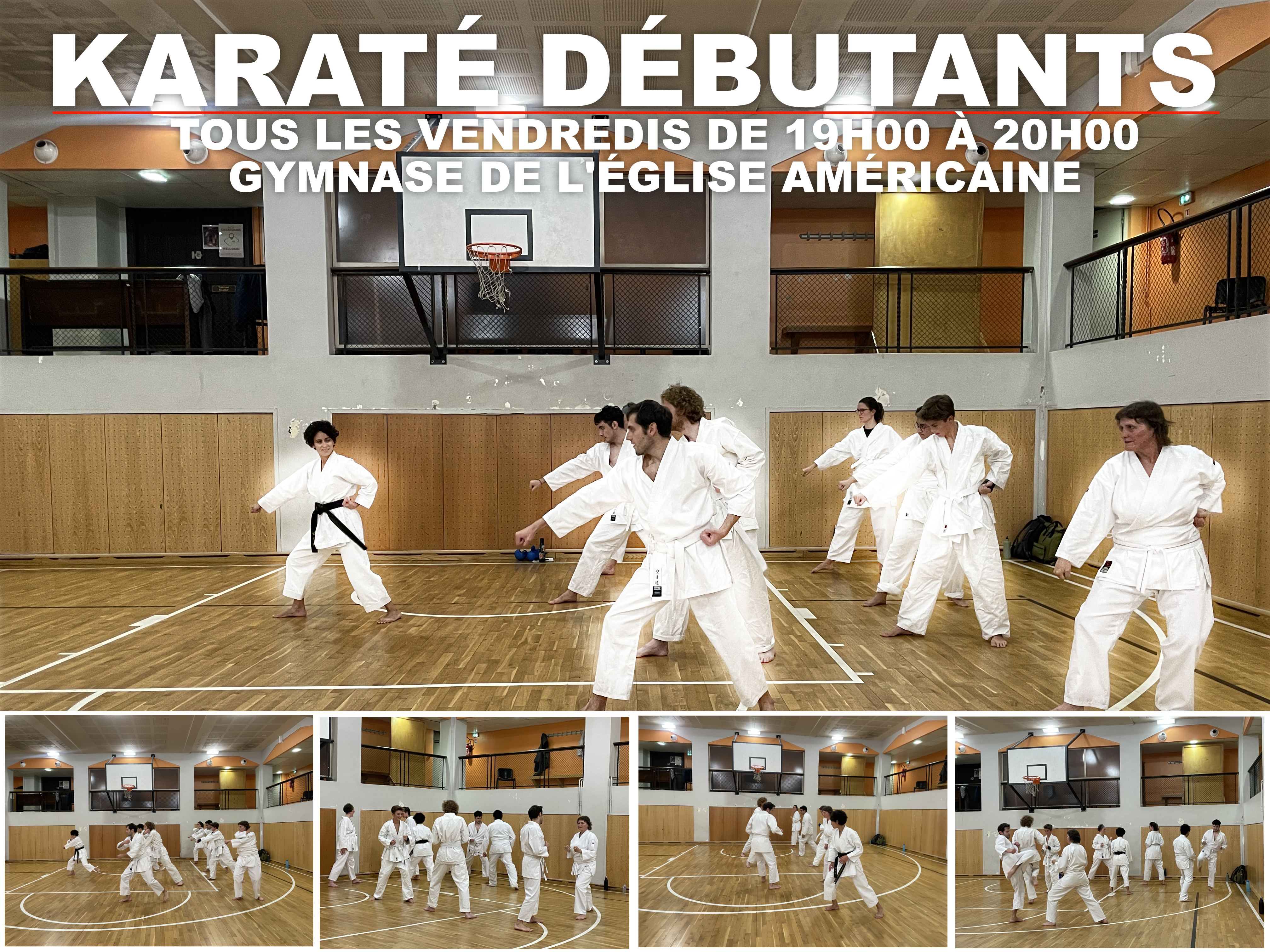 Karaté débutants Paris